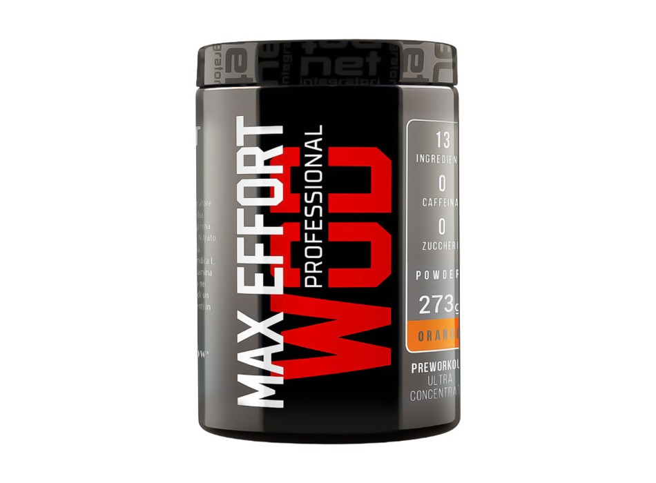 Max Effort Professional 273gr Arancia