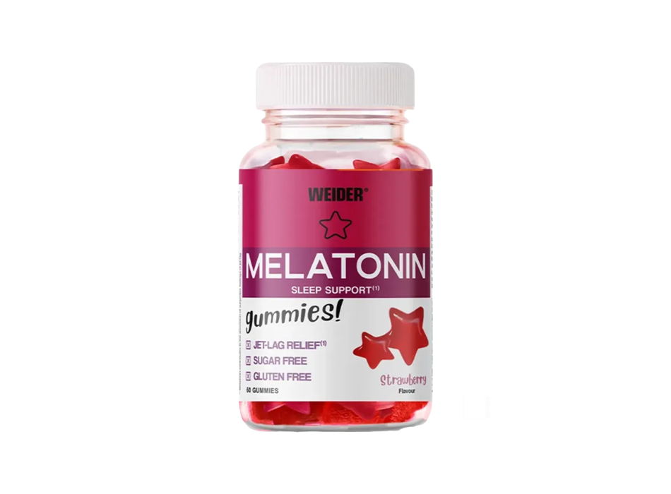 Melatonin Weider integratore melatonina sonno relax riposo notturno 60gommose