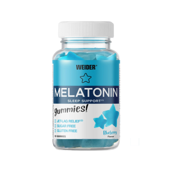 Melatonin Weider integratore melatonina sonno relax riposo notturno 60gommose
