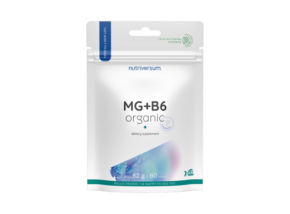 MG+B6 Organic 60tabs