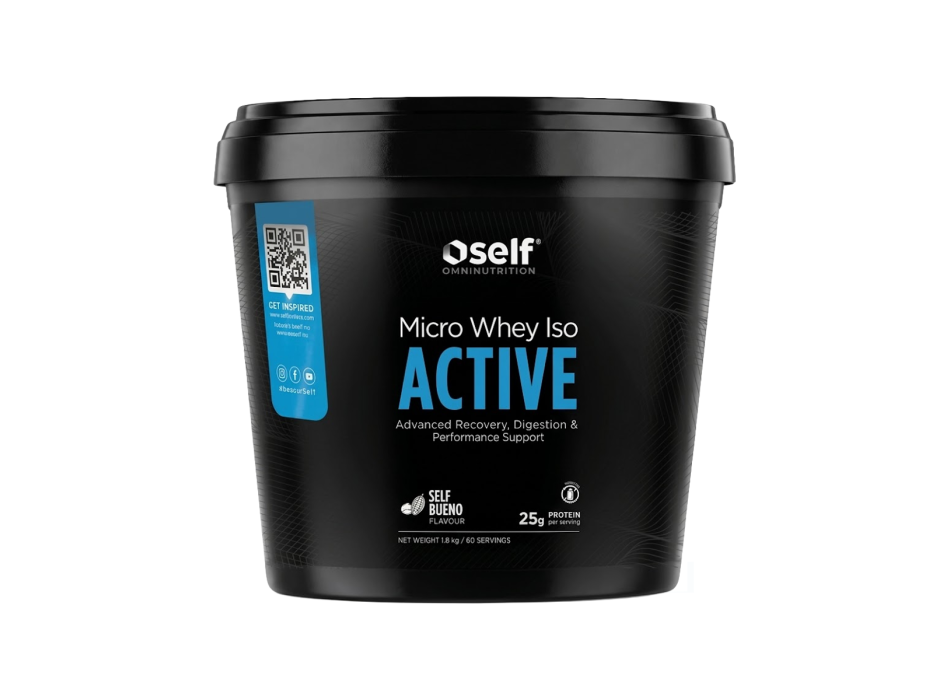 Micro Whey Iso Active Self Omninutrition proteine isolate latte 1,8kg Self bueno