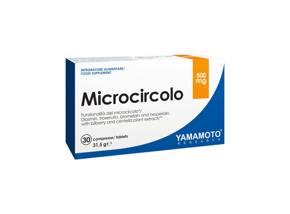 MICROCIRCOLO - Integratore a supporto delle funzionalità del microcircolo YAMAMOTO NUTRITION