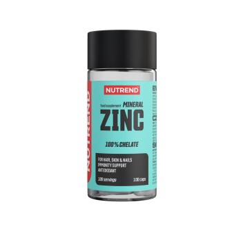 Mineral Zinc Nutrend 100 CPS Zinco Bisglicinato Chelato per Sistema Immunitario