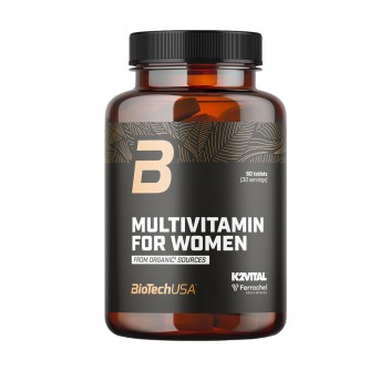 Multivitamin For Women From Organic Sources 60cpr