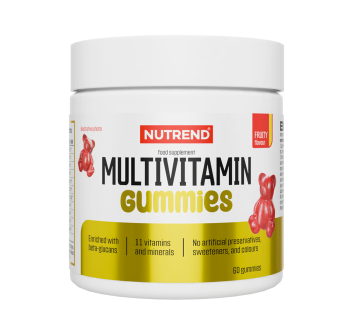 Multivitamin Gummies Nutrend integratore multivitaminico frutta 60gommose