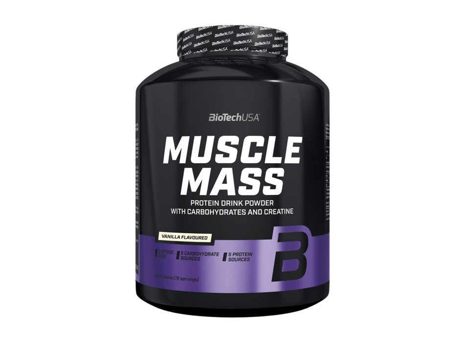 Muscle Mass BioTechUSA gainer massa muscolare vaniglia