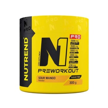 N1 PRO Nutrend 300g Potenziato per Pompaggio Forza e Focus Sour Mango