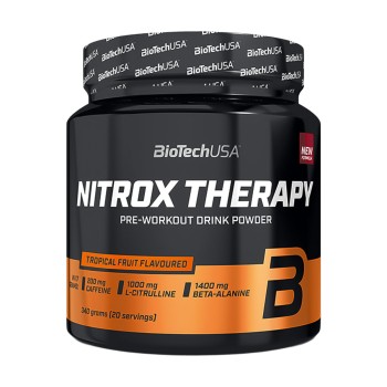 Nitrox Therapy BioTechUSA pre-workout polvere frutti tropicali