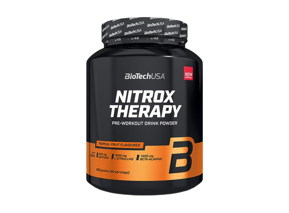 Nitrox Therapy BioTechUSA pre-workout polvere frutti tropocali
