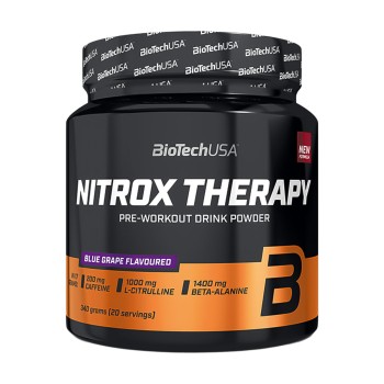 Nitrox Therapy BioTechUSA pre-workout polvere uva blu