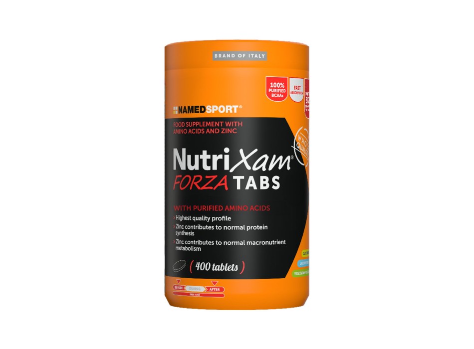 NutriXam FORZA NAMEDSPORT 400 compresse Aminoacidi Essenziali EAA HMB Recupero