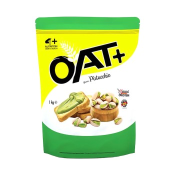 Oat+ 1kg 4+ Nutrition farina avena aromatizzata pancake pistacchio
