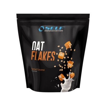 Oat Flakes Self Omninutrition Fiocchi d Avena Naturali Caramello Salato