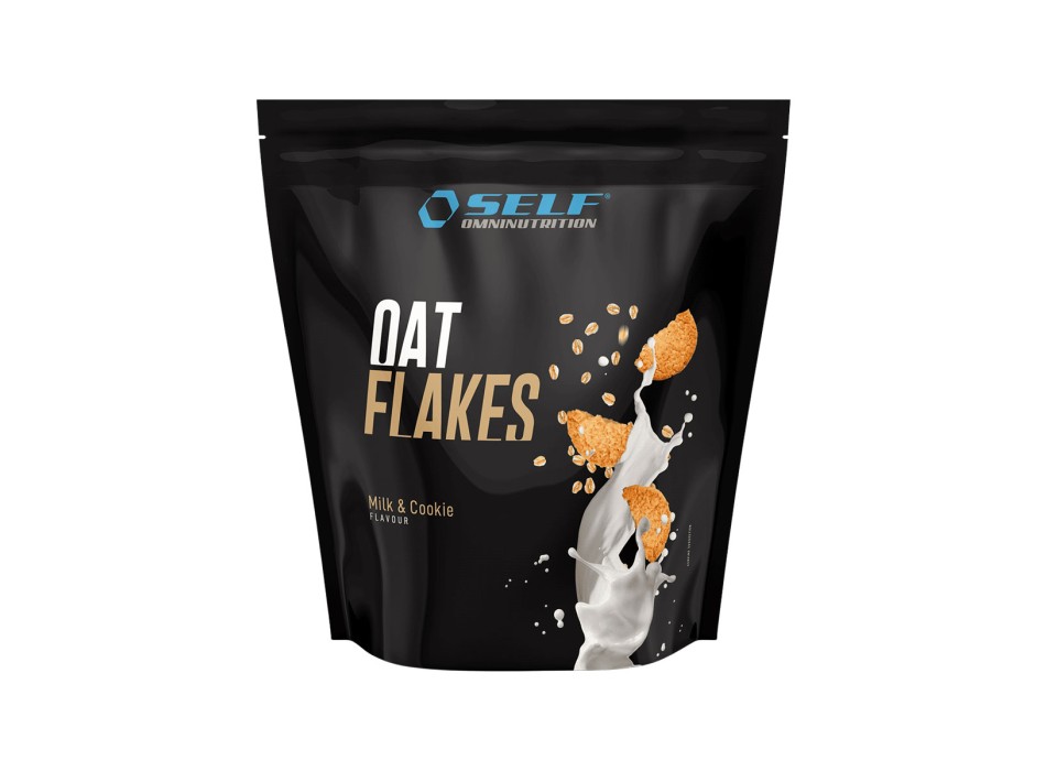 Oat Flakes Self Omninutrition Fiocchi d Avena Naturali Milk and Cookies