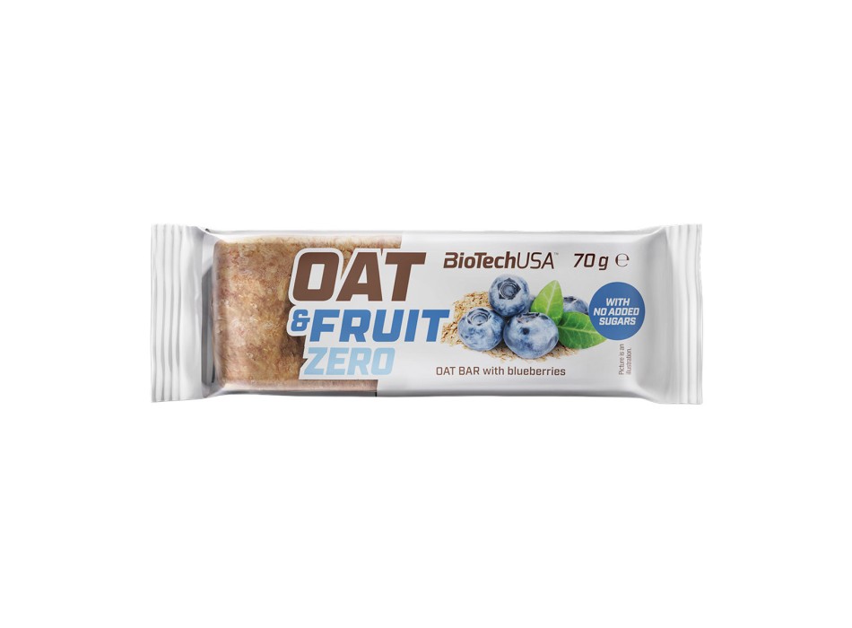 Oat & Fruit Zero BioTechUSA barretta avena dietetica 70g