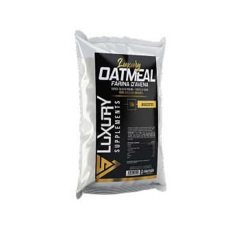 Oatmeal Luxury Supplements Farina d'Avena Istantanea Carboidrati Lento Rilascio 
