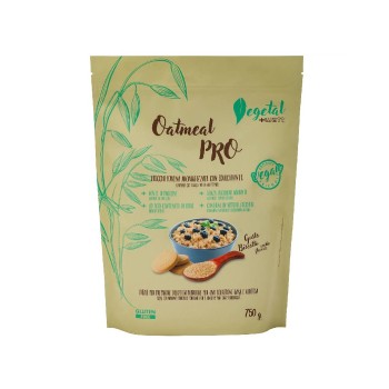 Oatmeal Pro 750gr +Watt fiocchi avena aromatizzati colazione Biscotto