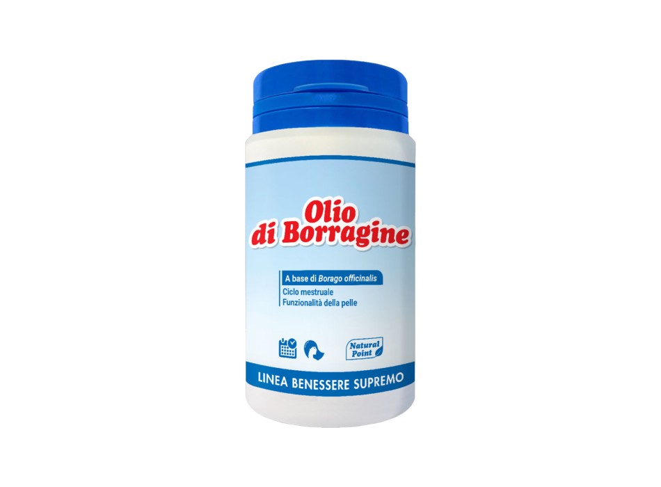 Olio di Borragine Natural Point Integratore Pelle Acido Gamma-Linolenico 100 sof