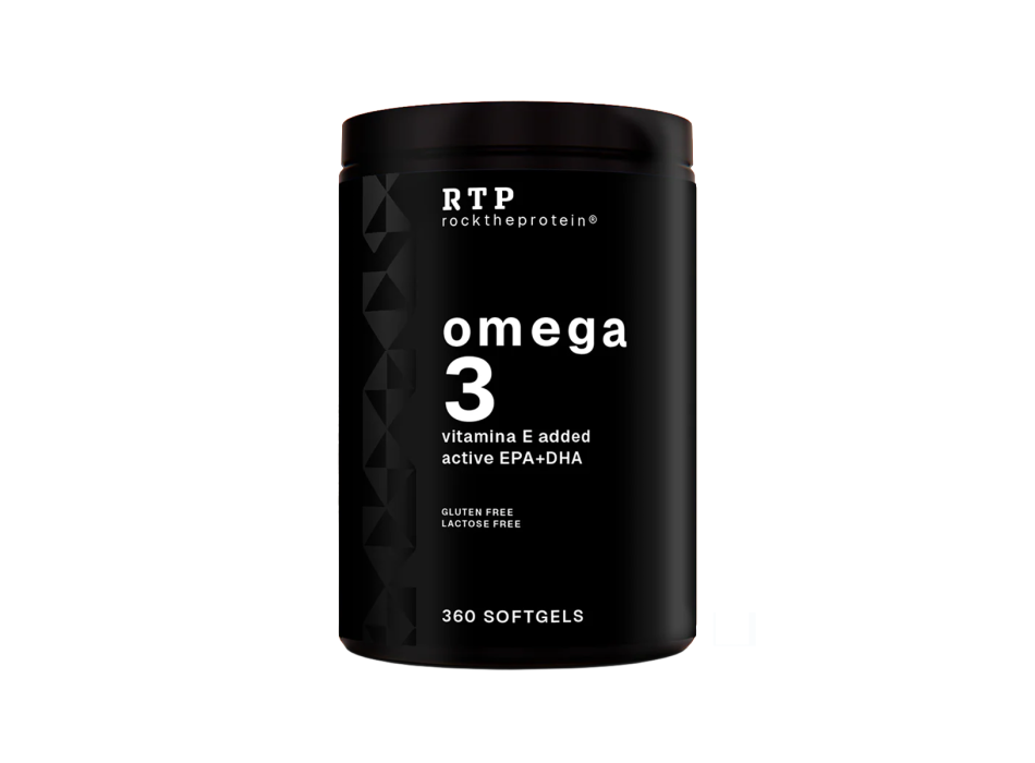 Omega 3 RTP Rock the Protein integratore omega 3 salute cardiovascolare 360softg