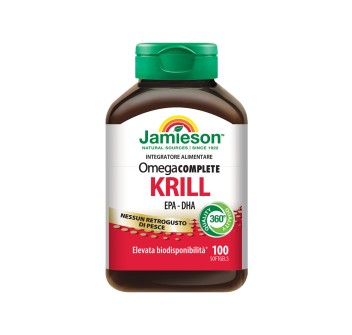 Omega Complete Super Krill Jamieson Integratore Olio di Krill Antartico con Asta
