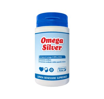 Omega Silver Natural Point Integratore Omega 3 Olio di Pesce EPA DHA 100 perle