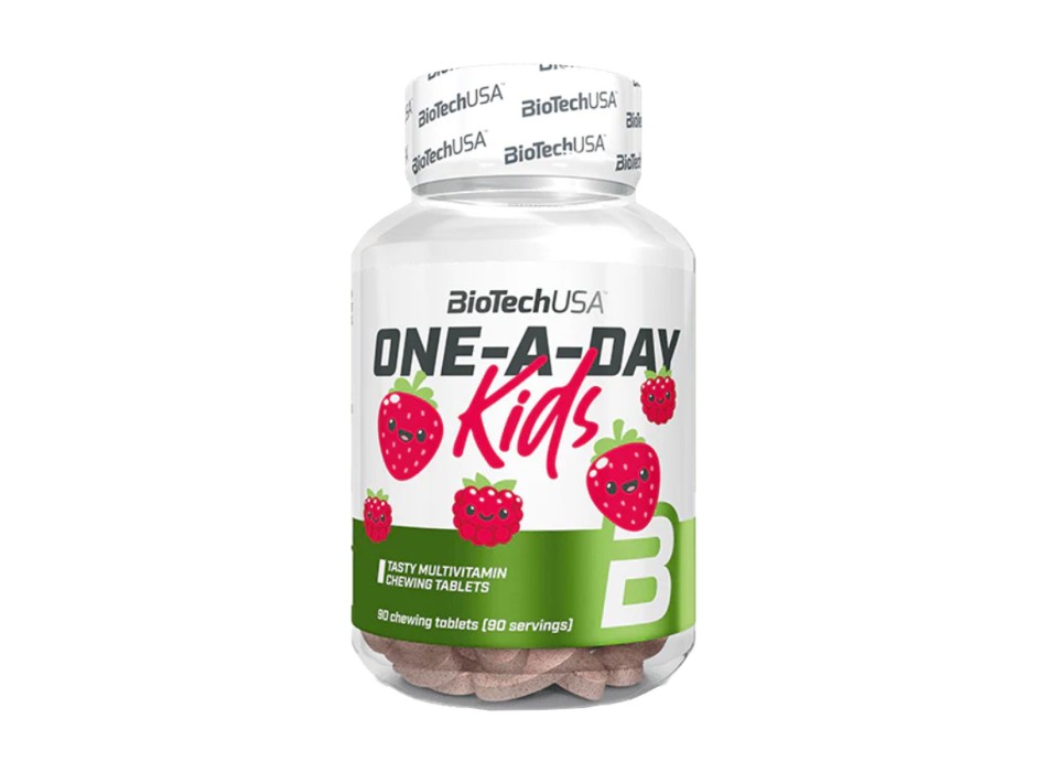 One-A-Day Kids BioTechUSA multivitaminico bambini masticabile 90 compresse