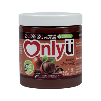 OnlyU Pharmabiogen crema spalmabile proteica 250g Nocciola