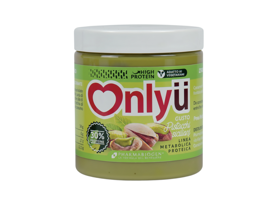 OnlyU Pharmabiogen crema spalmabile proteica 250g Pistacchio