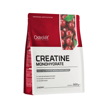 OstroVit Creatina Monoidrato integratore di creatina aromatizza 300 g Ciliegia