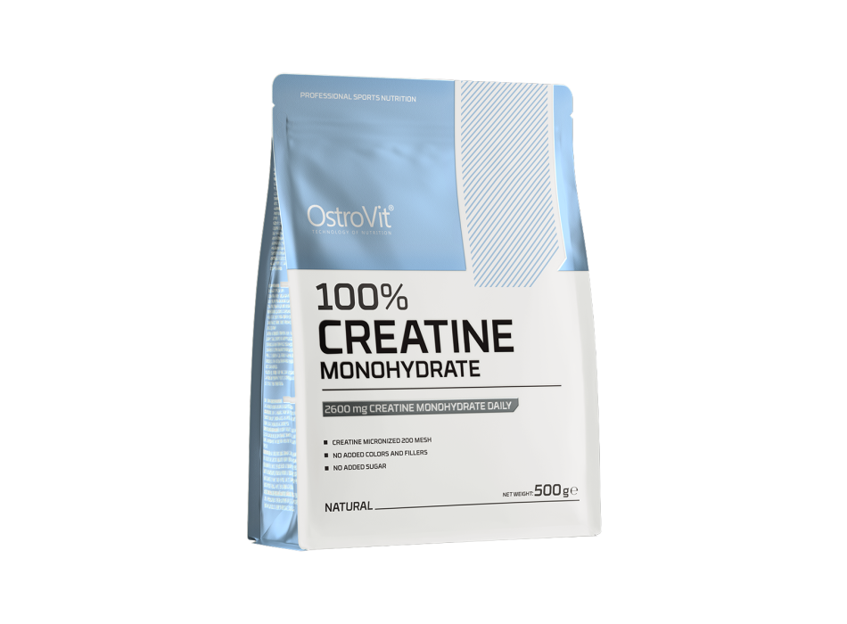 OstroVit Creatina Monoidrato integratore di creatina aromatizzata 500 g Naturale