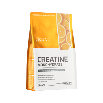 OstroVit Creatina Monoidrato integratore di creatina pura 1000 g Arancia