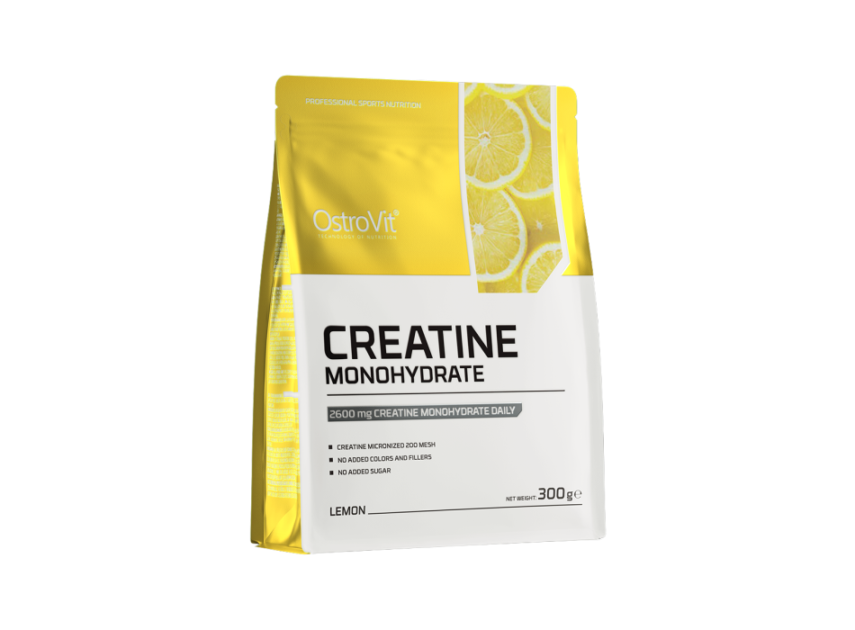 OstroVit Creatina Monoidrato integratore di creatina pura 1000 g Limone
