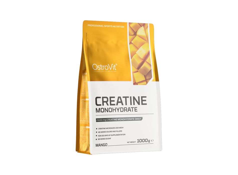 OstroVit Creatina Monoidrato integratore di creatina pura 1000 g Mango