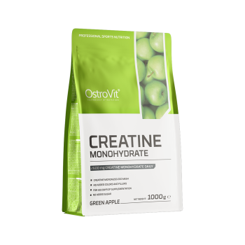 OstroVit Creatina Monoidrato integratore di creatina pura 1000 g Mela Verde