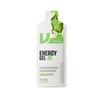 OstroVit Energy Gel OstroVit gel energetico carboidrati sali minerali 66g mela