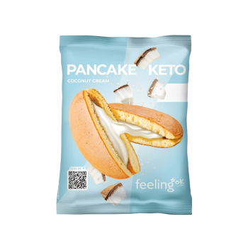 Pancake Proteico FeelingOk dolce low carb 50g Cocco