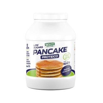 Pancake Proteico Gluten Free Why Nature 800g Neutro