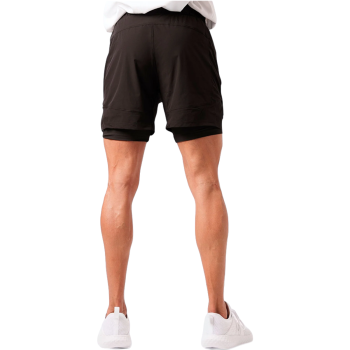Pantaloncino Training Bombafit abbigliamento sportivo uomo nero