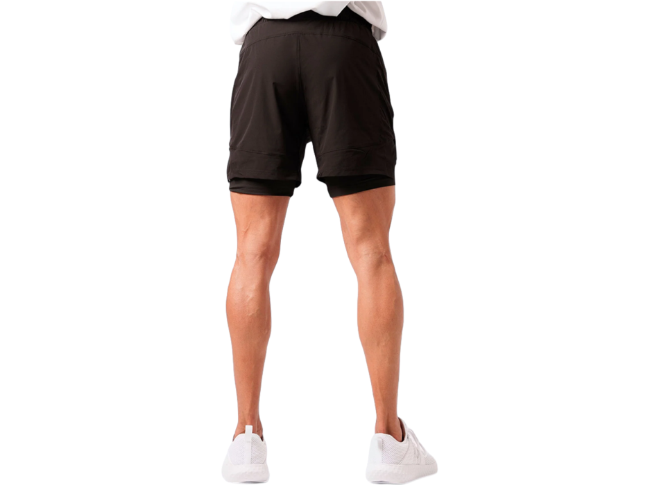 Pantaloncino Training Bombafit abbigliamento sportivo uomo nero