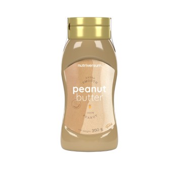 Peanut Butter Extra Smooth Nutriversum Crema di Arachidi Naturale 300g 