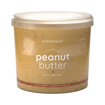 Peanut Butter Nutriversum burro di arachidi 1kg crunchy 