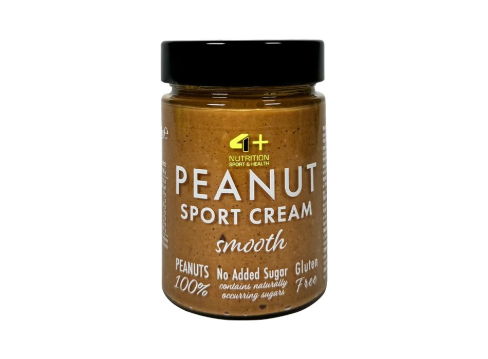 Peanut Sport Cream 4+ Nutrition crema arachidi smooth vellutata