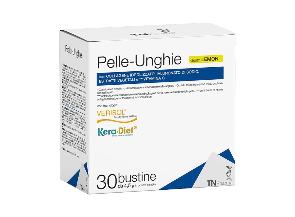 Pelle Unghie Tsunami Nutrition integratore cura della pelle unghie 30bst Limone