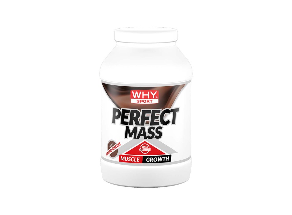 PERFECT MASS - Gainer delattosato di alta qualità. WHY SPORT