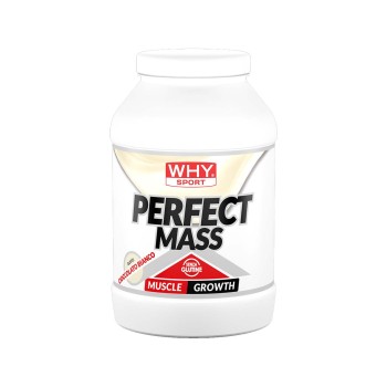 PERFECT MASS - Gainer delattosato di alta qualità. WHY SPORT