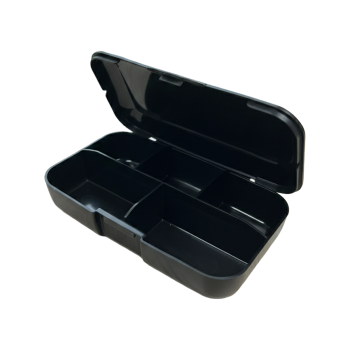 Pill Box NamedSport contenitore porta compresse 5 scomparti nero
