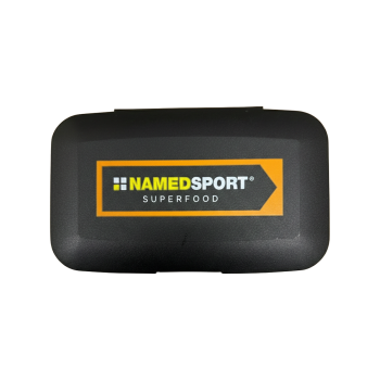 Pill Box NamedSport contenitore porta compresse 5 scomparti nero
