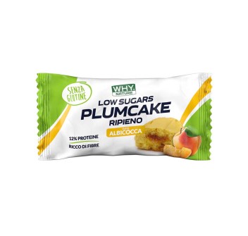 Plumcake Ripieno Why Nature snack proteico senza glutine 50g Albicocca