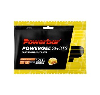 PowerGel Shots Powerbar 60g Caramelle Gommose Energetiche Arancia