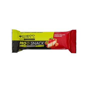 Pro+ Snack 40gr +Watt barretta proteica sali fosforo magnesio Fragola Cheesecake